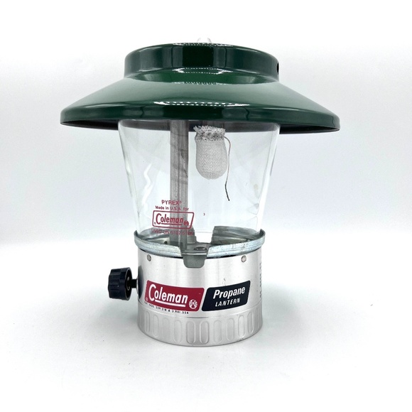 Vintage Coleman Model 5107 Single Mantle Propane Gas Lantern Missing Parts - Picture 1 of 12